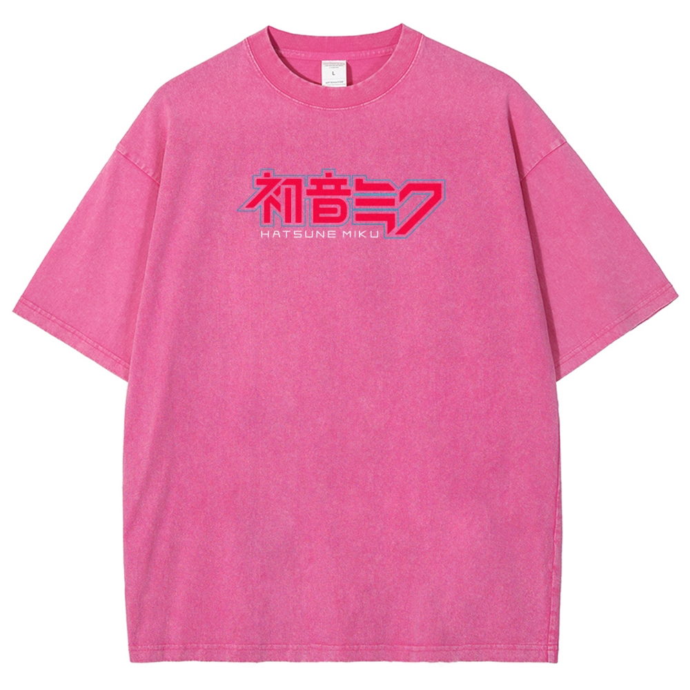 Hatsune Miku Unisex Fit Washed T-Shirt 2512006171
