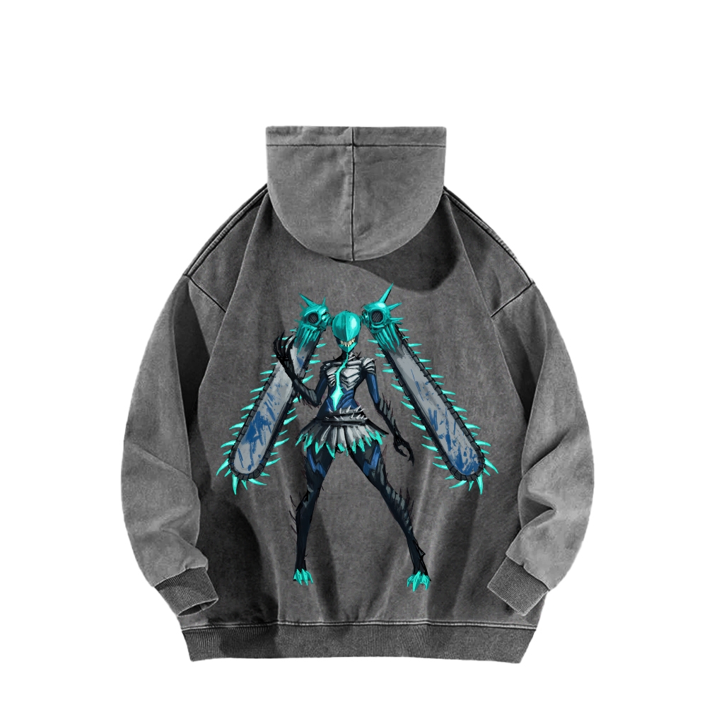 Hatsune Miku Unisex Washed Hoodie 2512006297