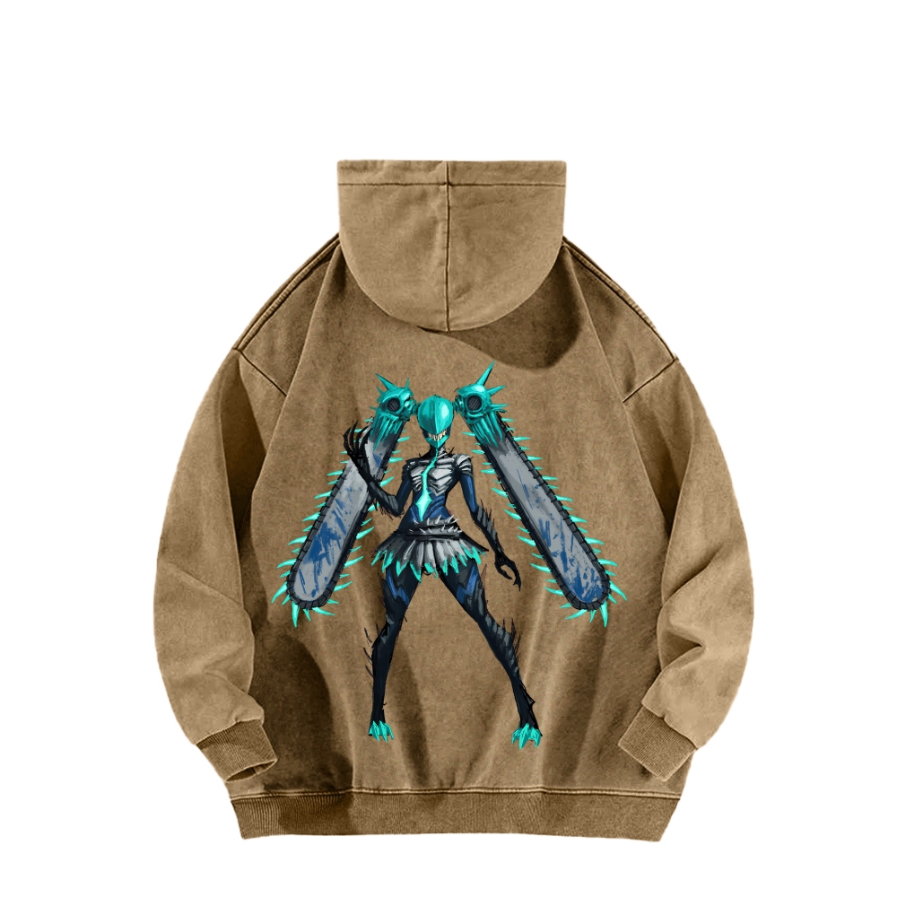 Hatsune Miku Unisex Washed Hoodie 2512006297