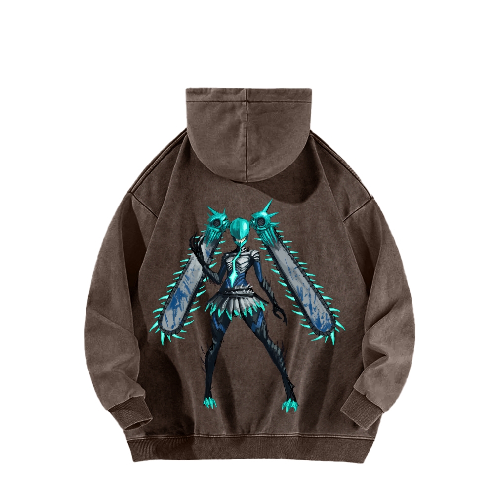 Hatsune Miku Unisex Washed Hoodie 2512006297
