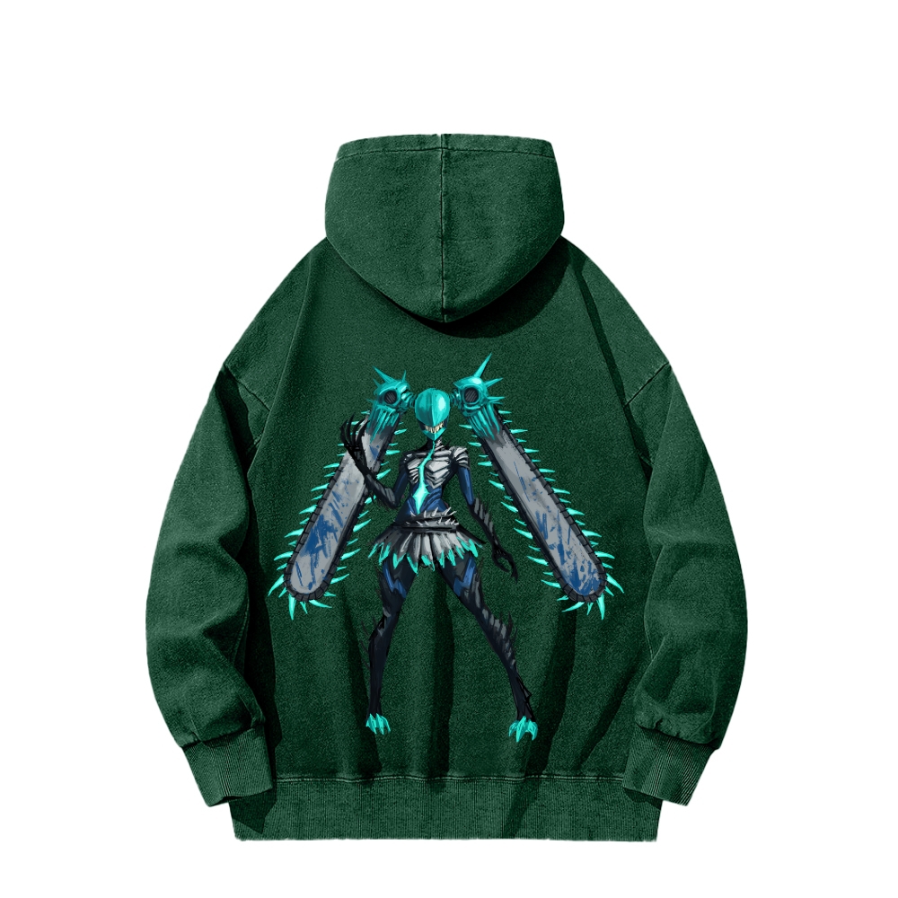 Hatsune Miku Unisex Washed Hoodie 2512006297