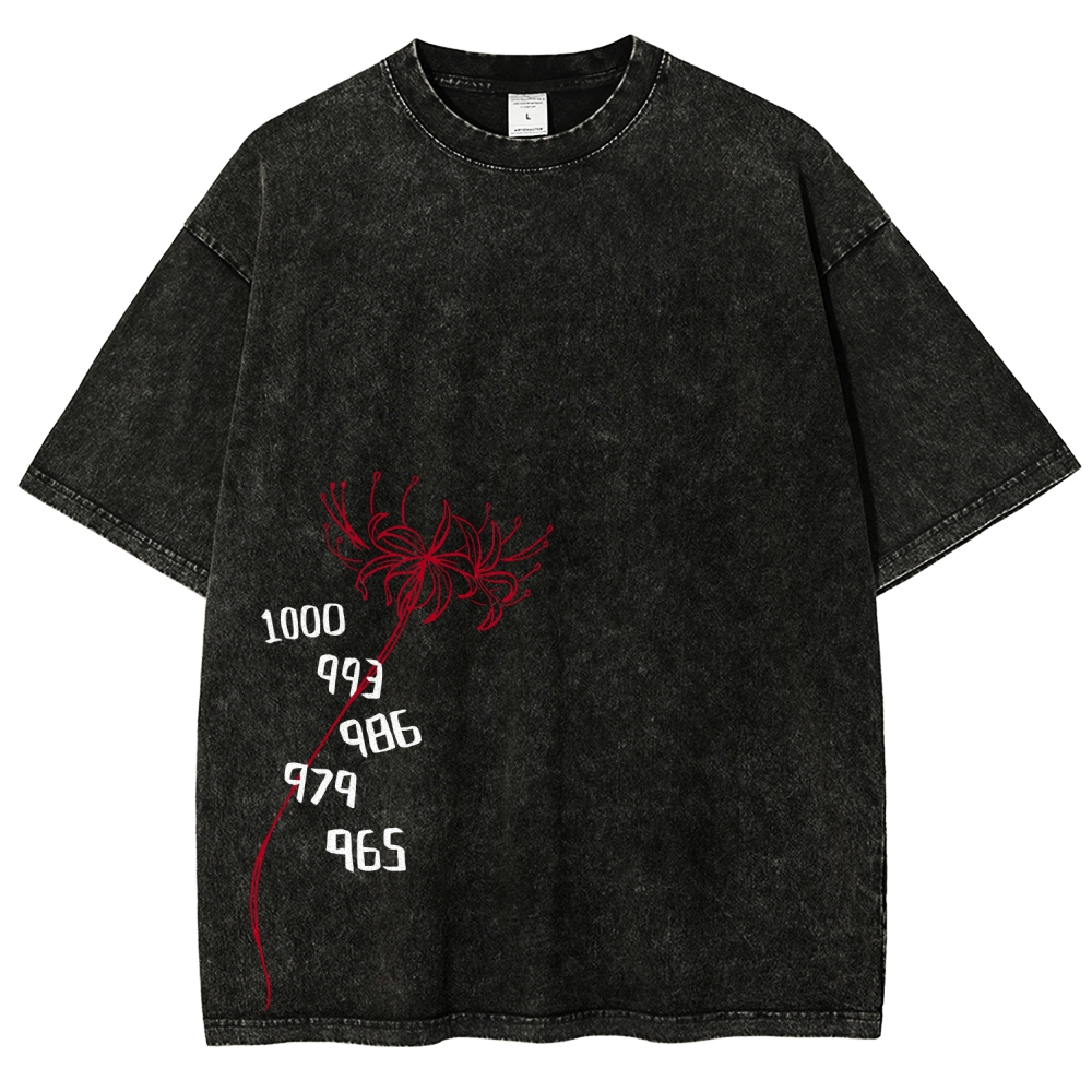 Tokyo Ghoul Kaneki Ken Unisex Fit Washed T-Shirt 2512008628