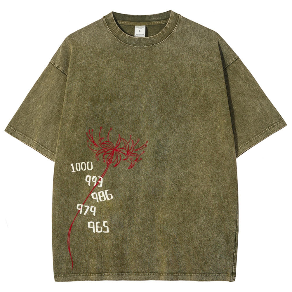 Tokyo Ghoul Kaneki Ken Unisex Fit Washed T-Shirt 2512008628