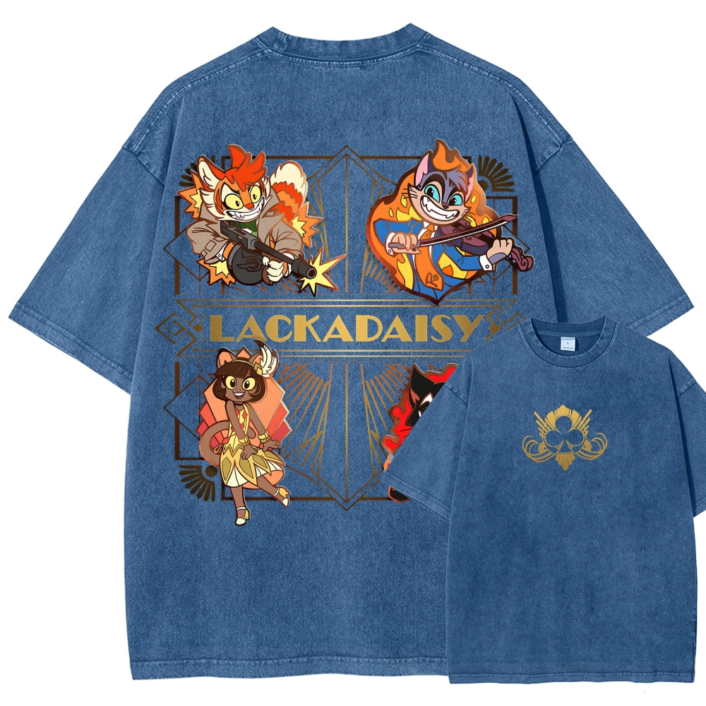 Lackadaisy Unisex Fit Washed T-Shirt 2512008811