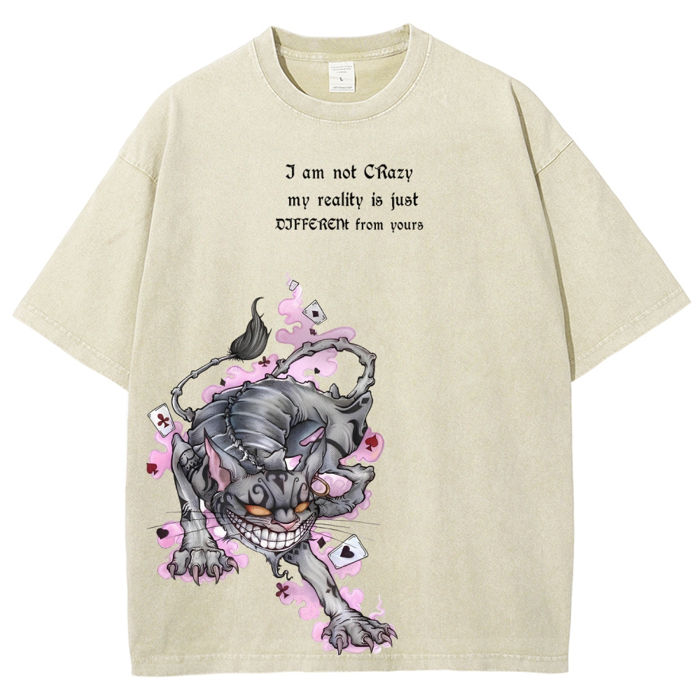 Alice Unisex Fit Washed T-Shirt 2512011583