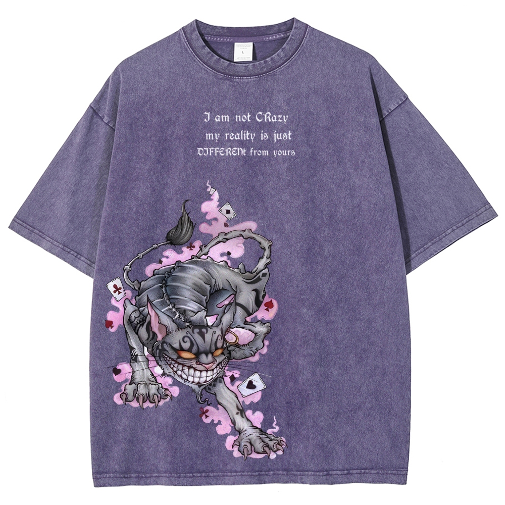 Alice Unisex Fit Washed T-Shirt 2512011583