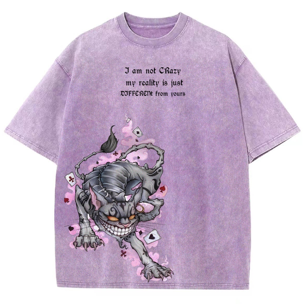 Alice Unisex Fit Washed T-Shirt 2512011583