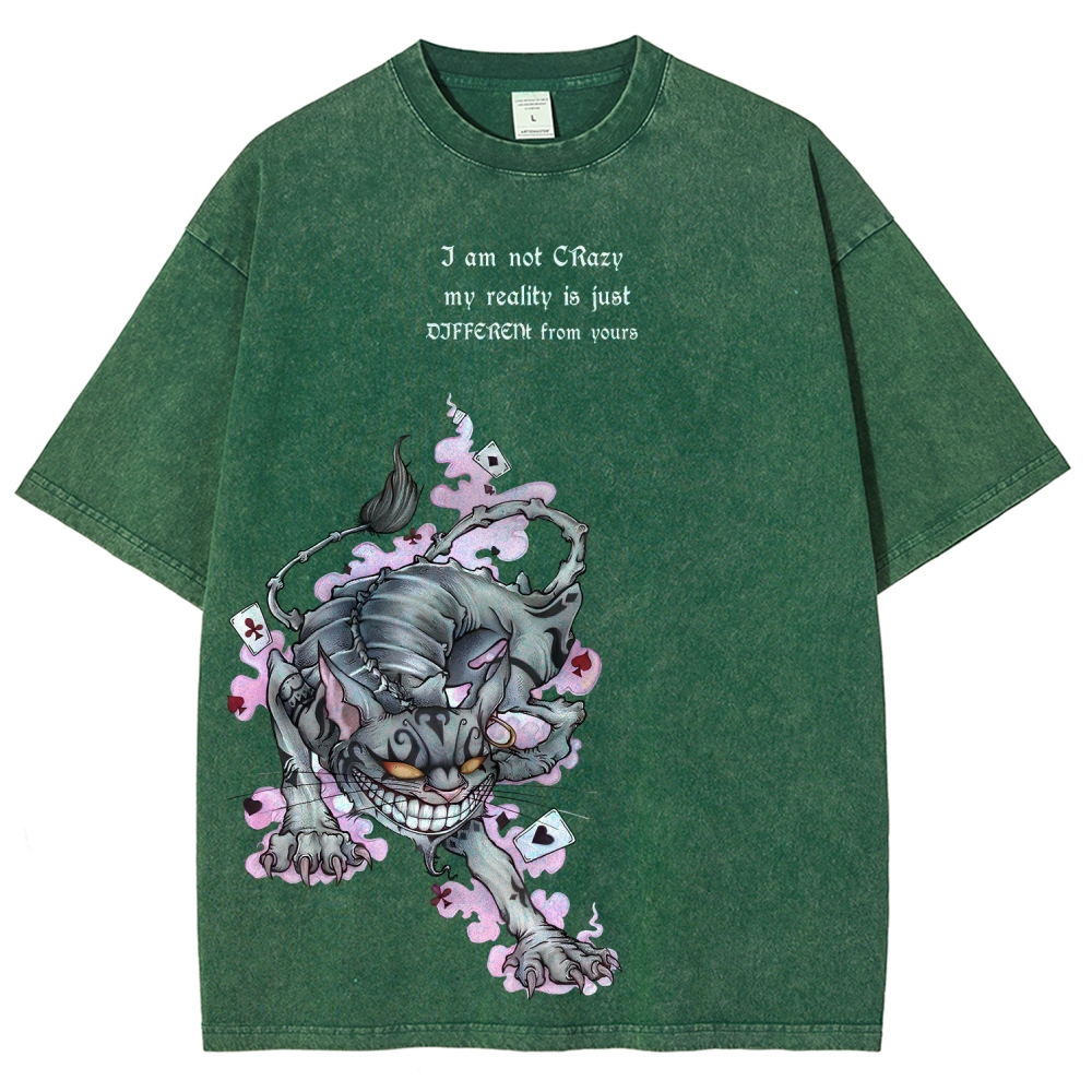 Alice Unisex Fit Washed T-Shirt 2512011583