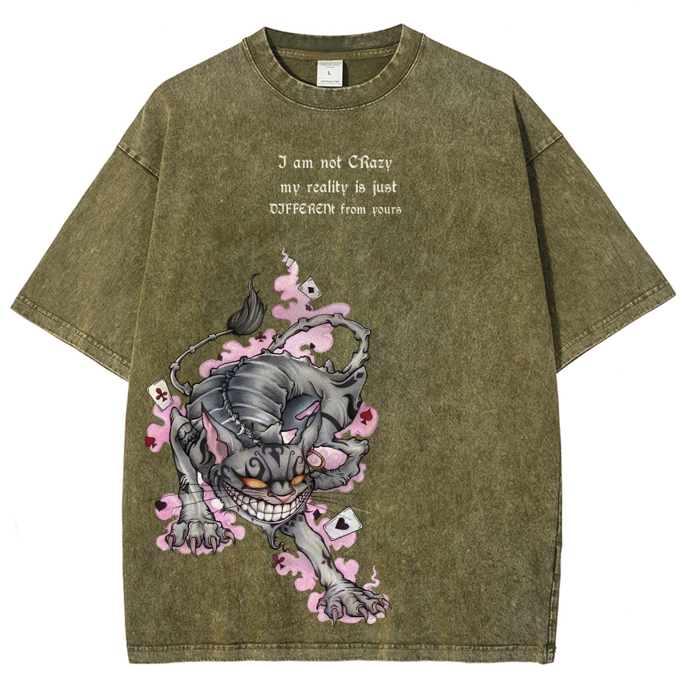 Alice Unisex Fit Washed T-Shirt 2512011583