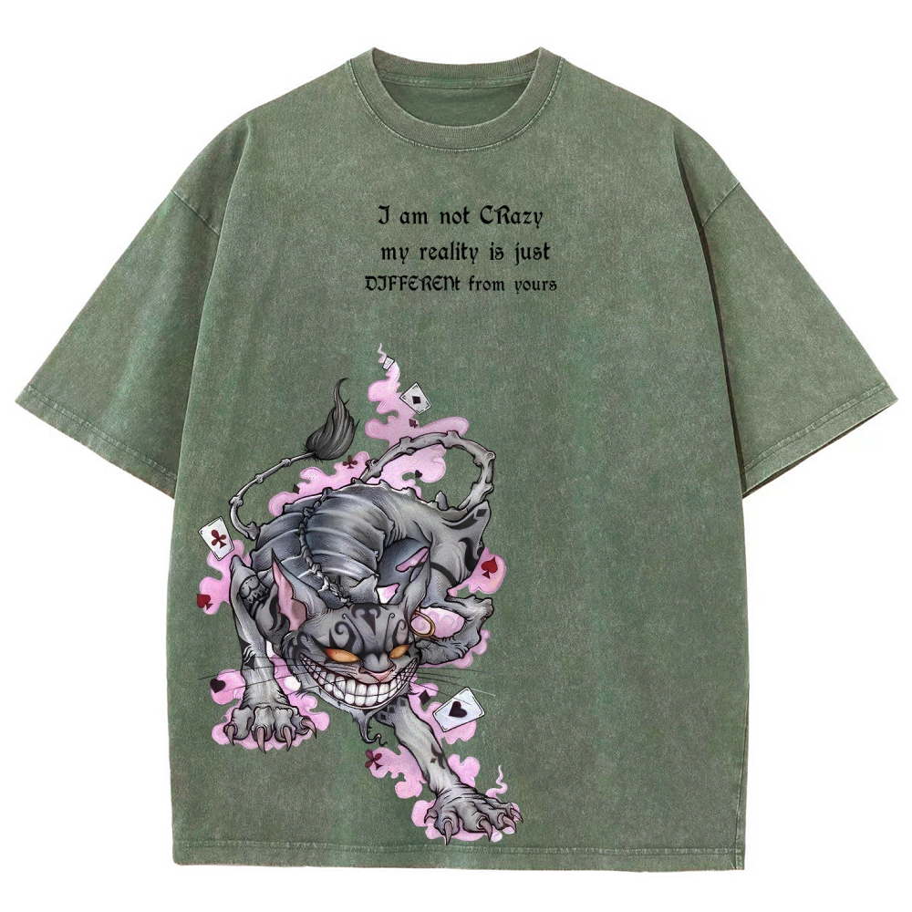 Alice Unisex Fit Washed T-Shirt 2512011583