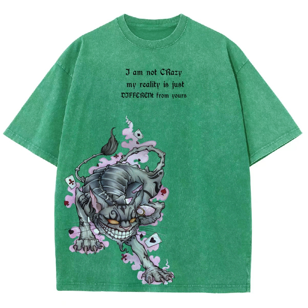 Alice Unisex Fit Washed T-Shirt 2512011583