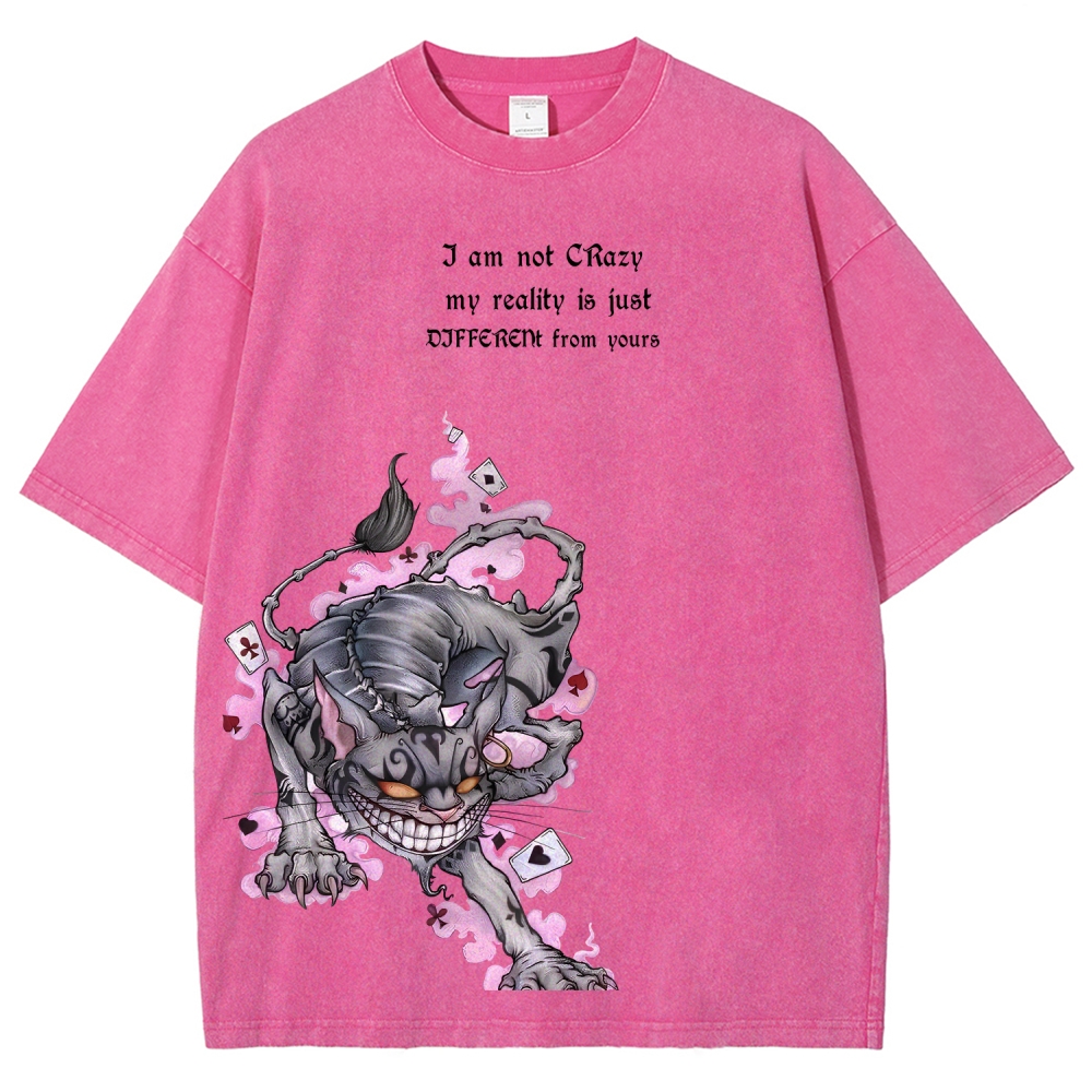 Alice Unisex Fit Washed T-Shirt 2512011583