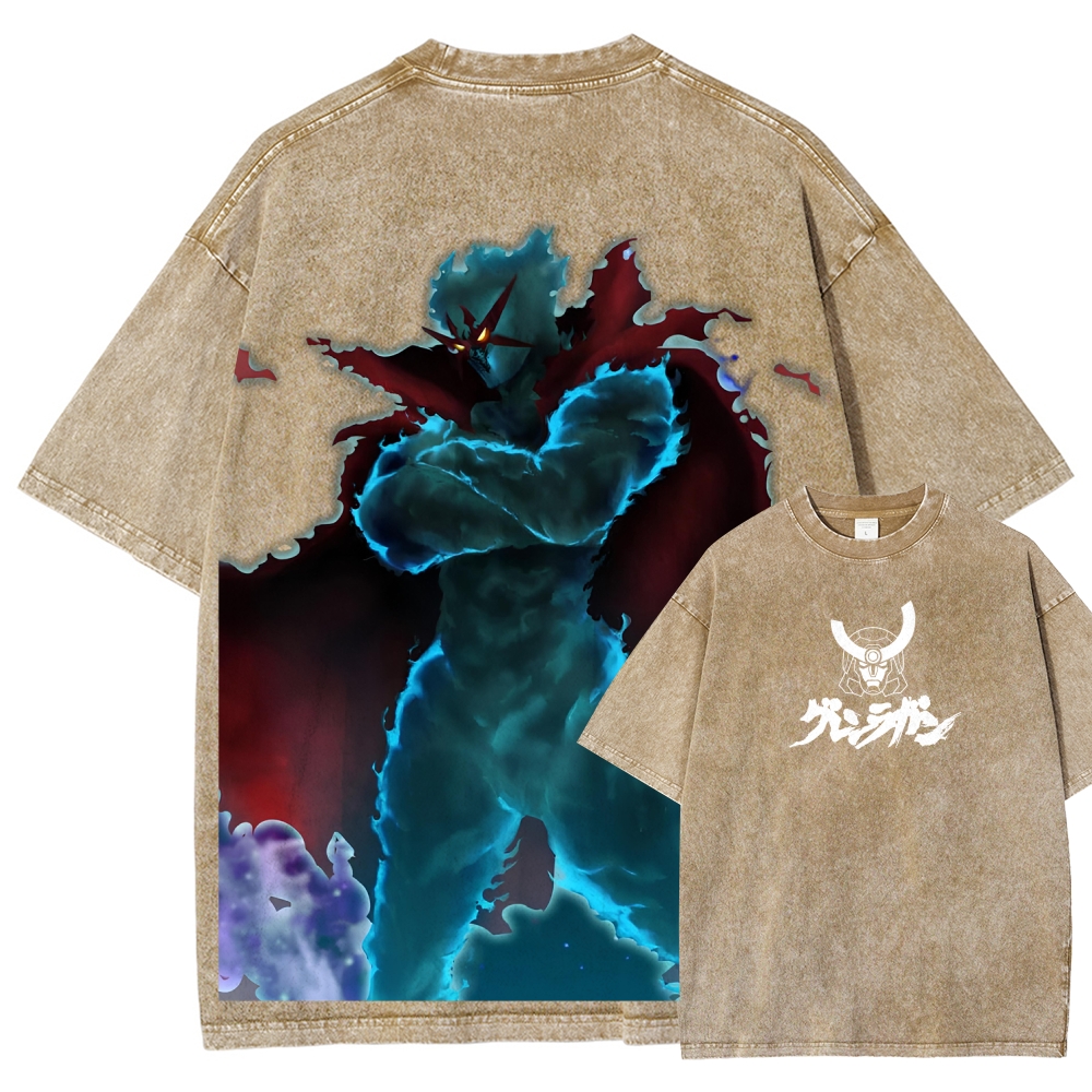 Tengen Toppa Unisex Fit Washed T-Shirt 2512011615