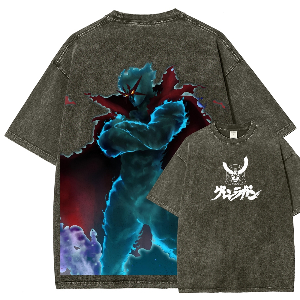 Tengen Toppa Unisex Fit Washed T-Shirt 2512011615
