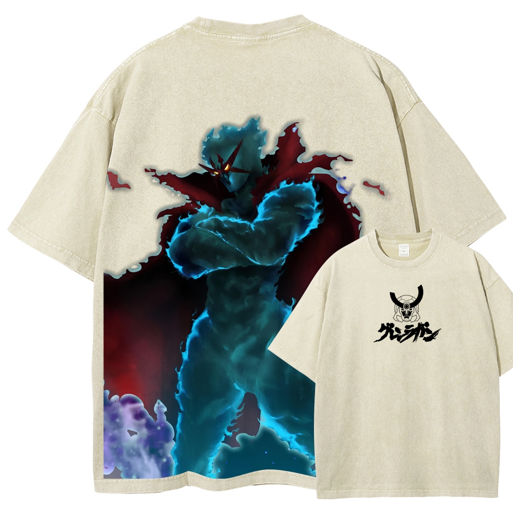 Tengen Toppa Unisex Fit Washed T-Shirt 2512011615