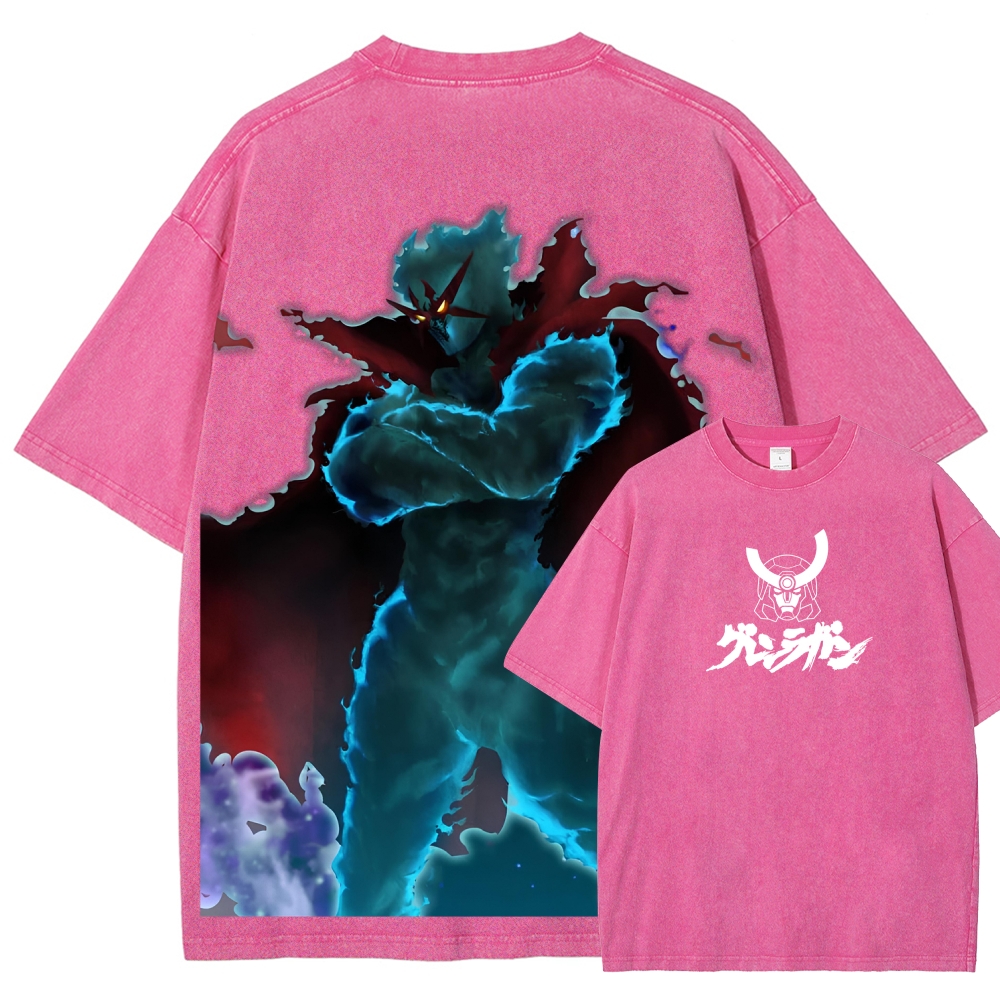 Tengen Toppa Unisex Fit Washed T-Shirt 2512011615