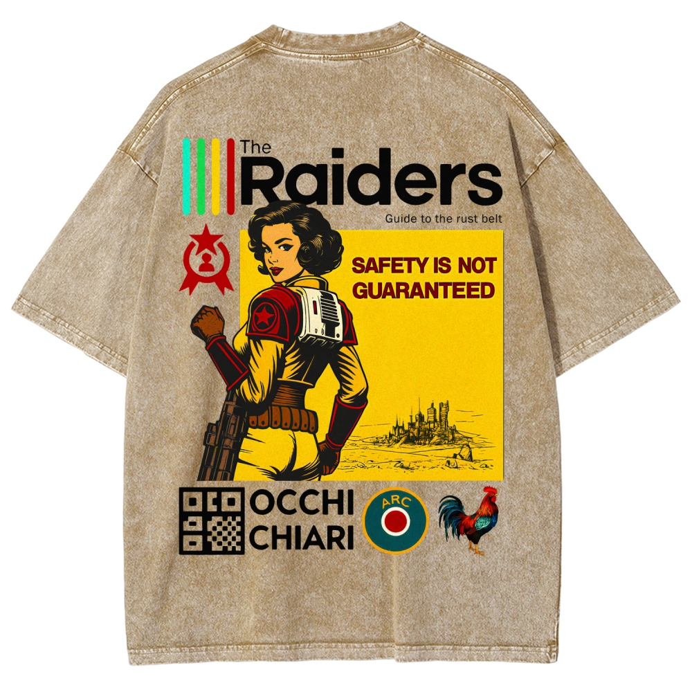 ARC Raiders Unisex Fit Washed T-Shirt 2512015844