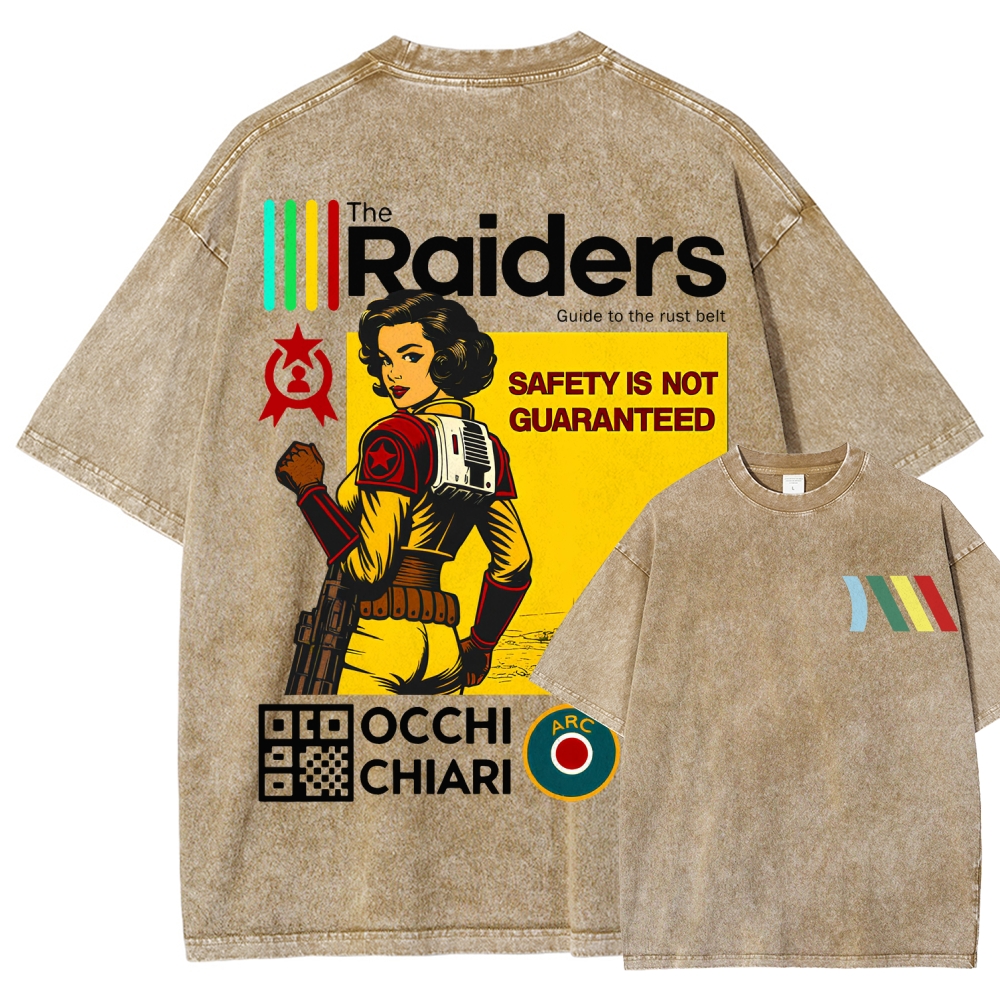 ARC Raiders Unisex Fit Washed T-Shirt 2512015844