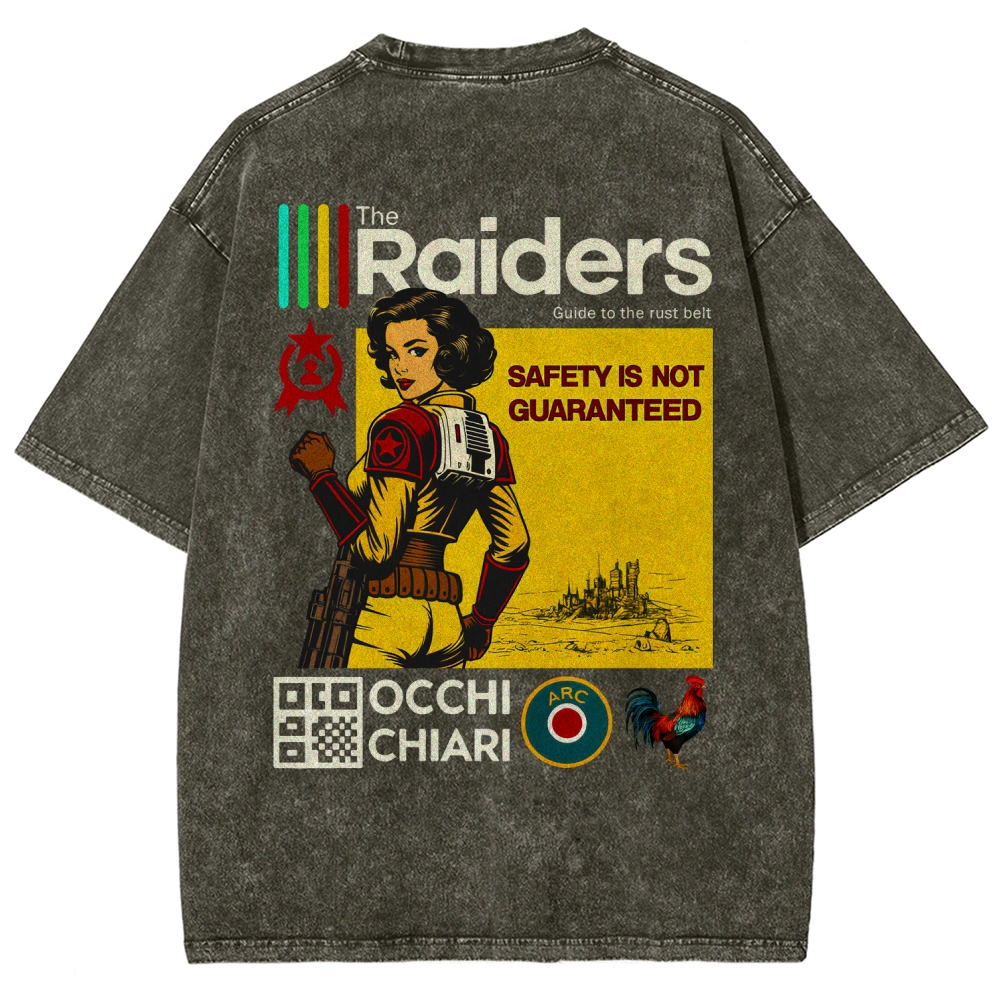 ARC Raiders Unisex Fit Washed T-Shirt 2512015844