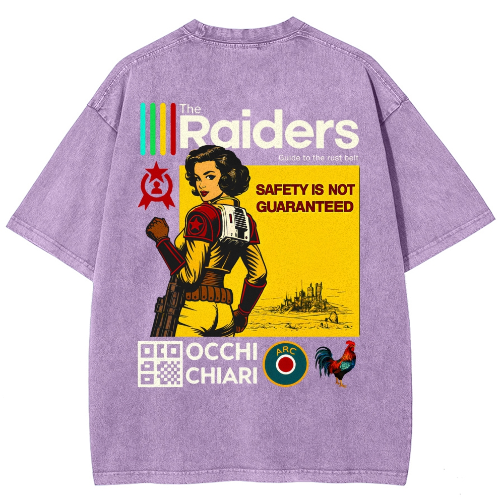 ARC Raiders Unisex Fit Washed T-Shirt 2512015844