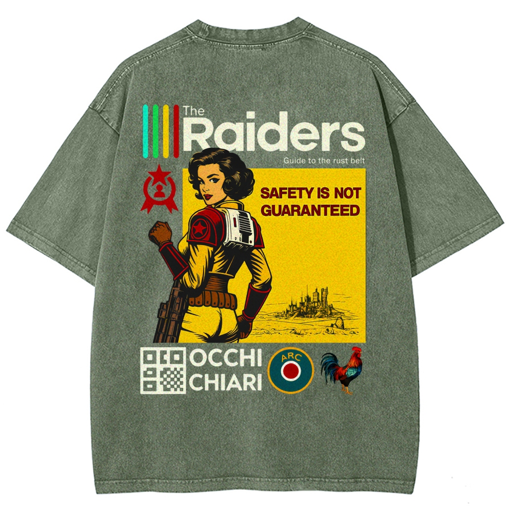 ARC Raiders Unisex Fit Washed T-Shirt 2512015844