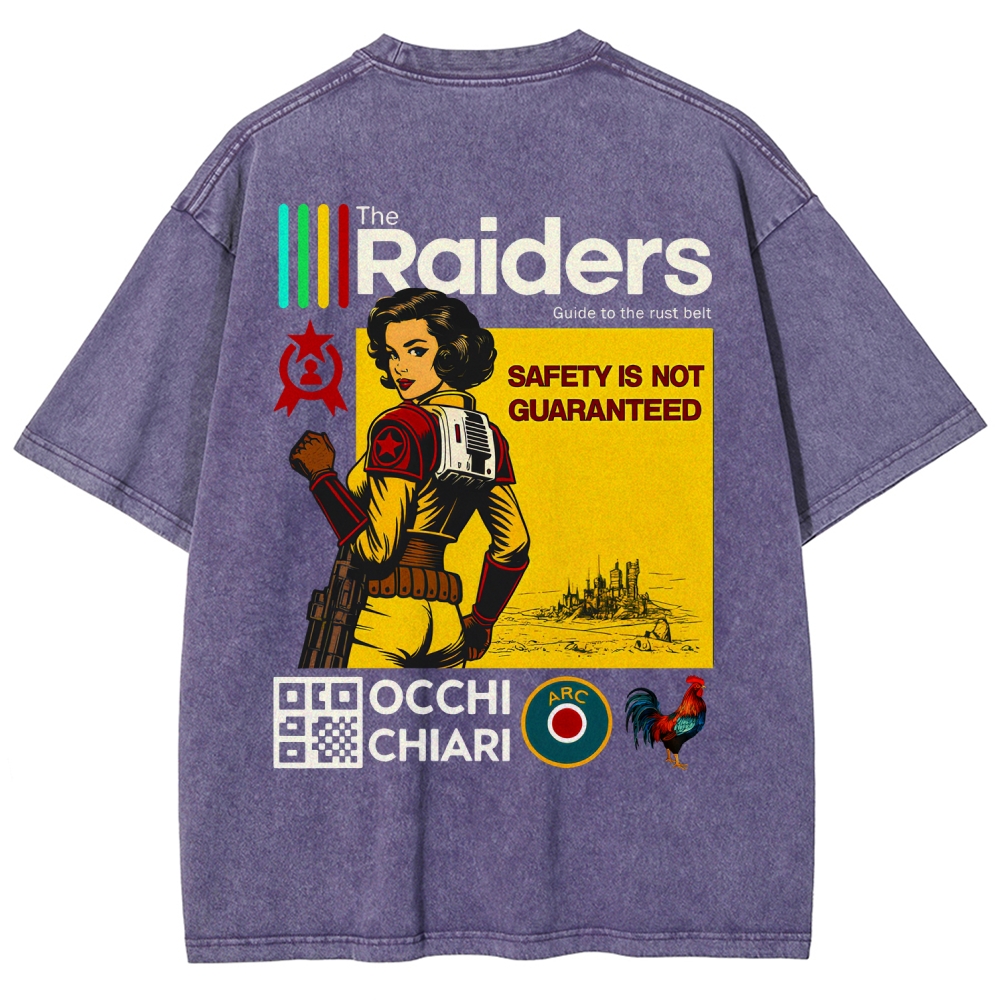 ARC Raiders Unisex Fit Washed T-Shirt 2512015844