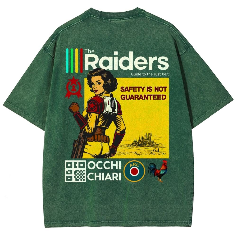 ARC Raiders Unisex Fit Washed T-Shirt 2512015844