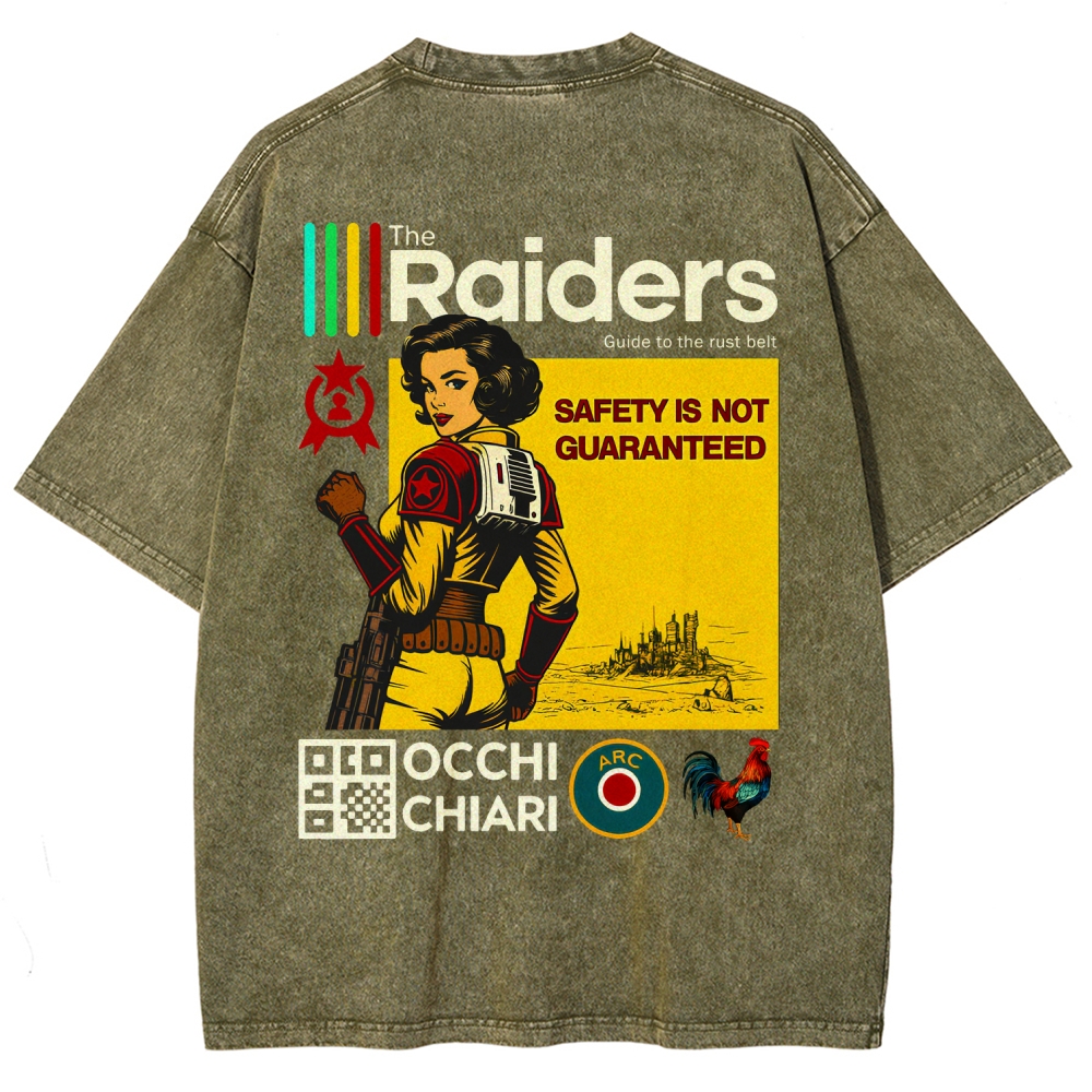 ARC Raiders Unisex Fit Washed T-Shirt 2512015844