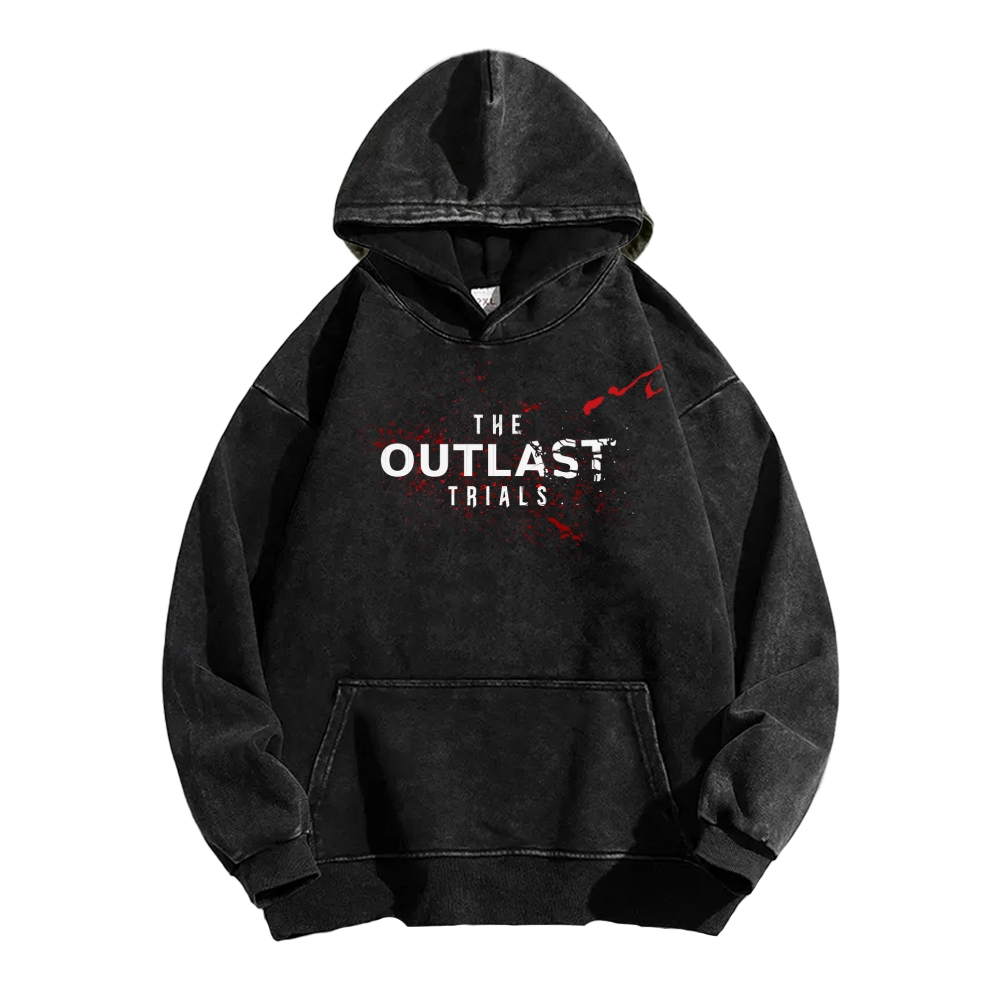 The Outlast Trials Unisex Washed Hoodie 2512018252