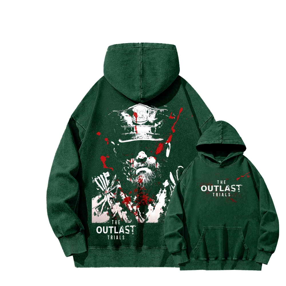 The Outlast Trials Unisex Washed Hoodie 2512018252