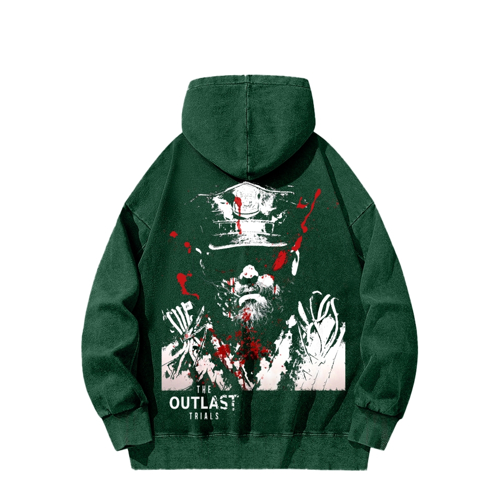 The Outlast Trials Unisex Washed Hoodie 2512018252