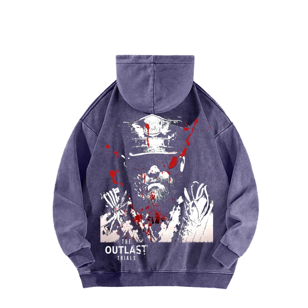 The Outlast Trials Unisex Washed Hoodie 2512018252