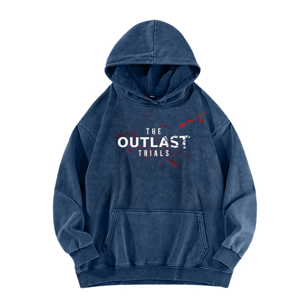 The Outlast Trials Unisex Washed Hoodie 2512018252