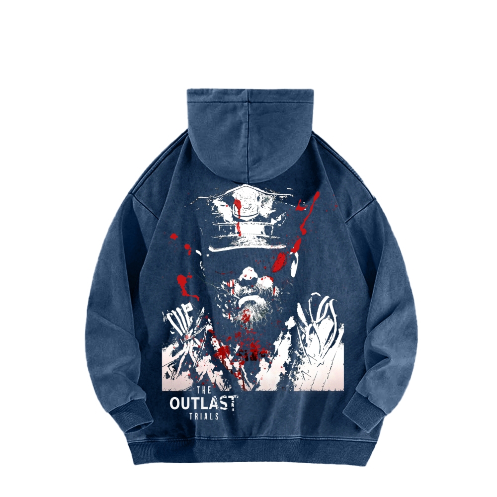 The Outlast Trials Unisex Washed Hoodie 2512018252