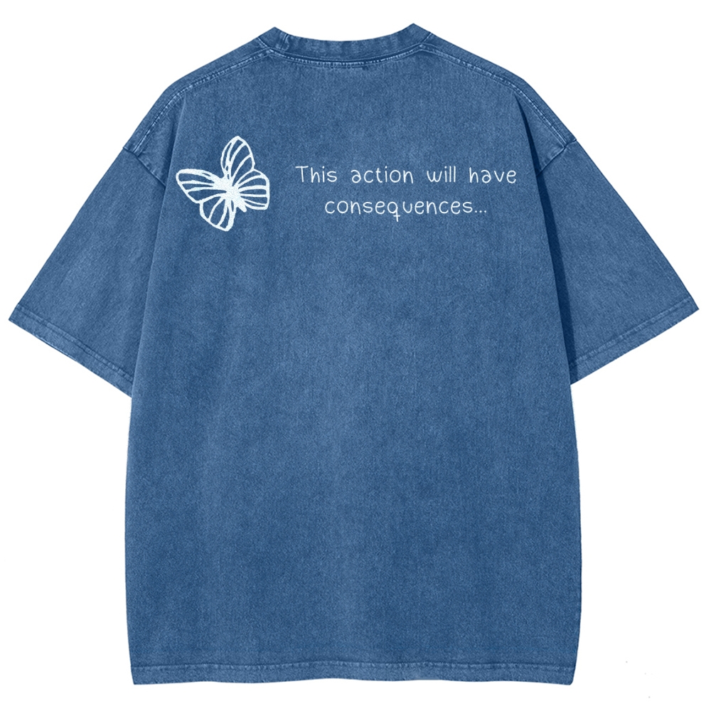 Life Is Strange Unisex Fit Washed T-Shirt 2512019226