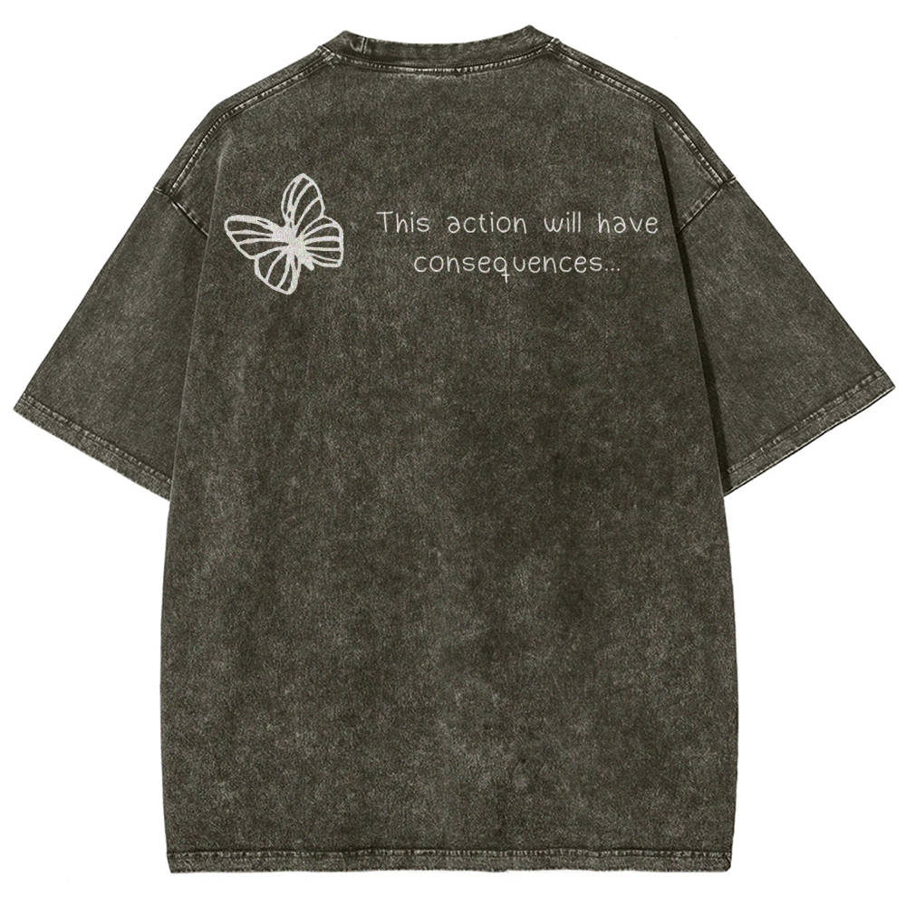 Life Is Strange Unisex Fit Washed T-Shirt 2512019226