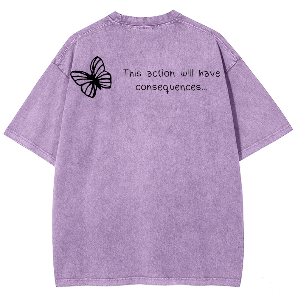 Life Is Strange Unisex Fit Washed T-Shirt 2512019226