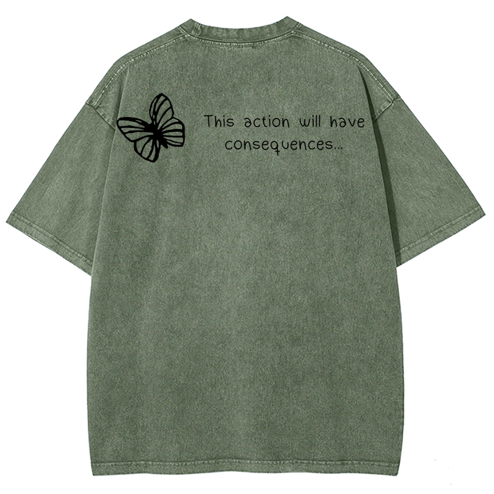 Life Is Strange Unisex Fit Washed T-Shirt 2512019226