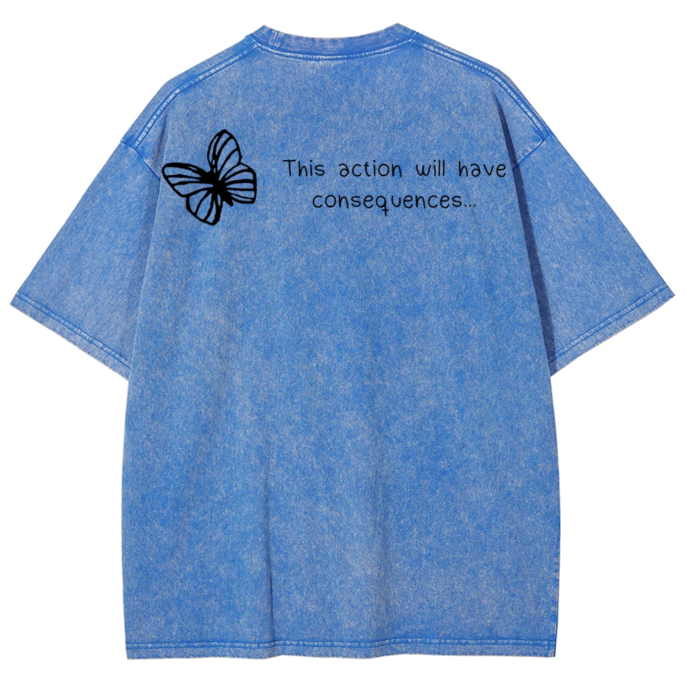 Life Is Strange Unisex Fit Washed T-Shirt 2512019226