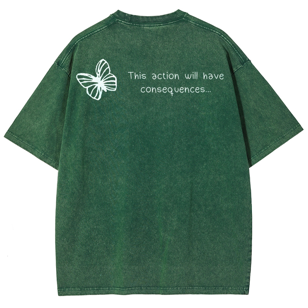 Life Is Strange Unisex Fit Washed T-Shirt 2512019226