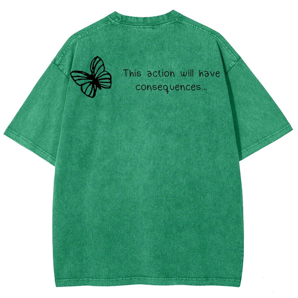 Life Is Strange Unisex Fit Washed T-Shirt 2512019226