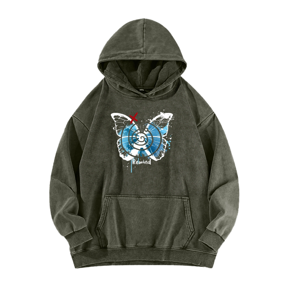 Life Is Strange Unisex Washed Hoodie 2512019325