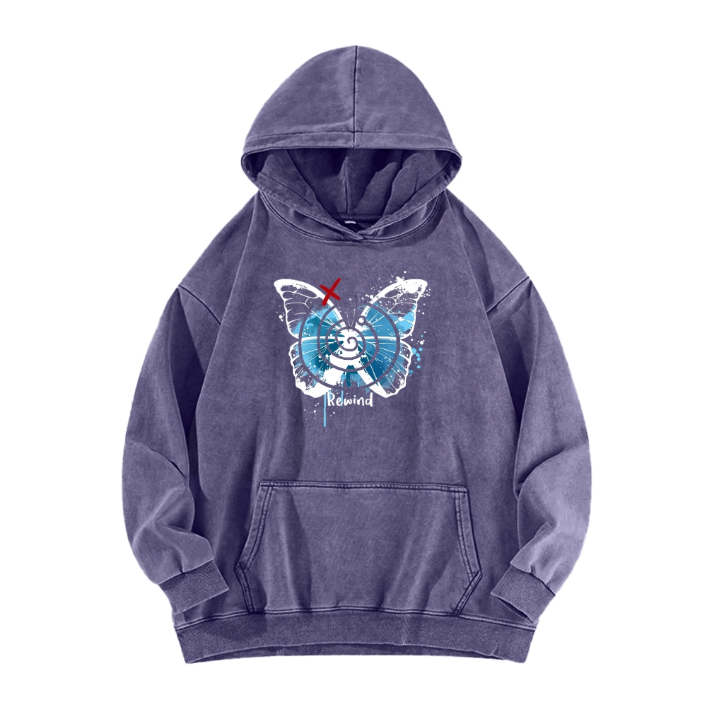 Life Is Strange Unisex Washed Hoodie 2512019325