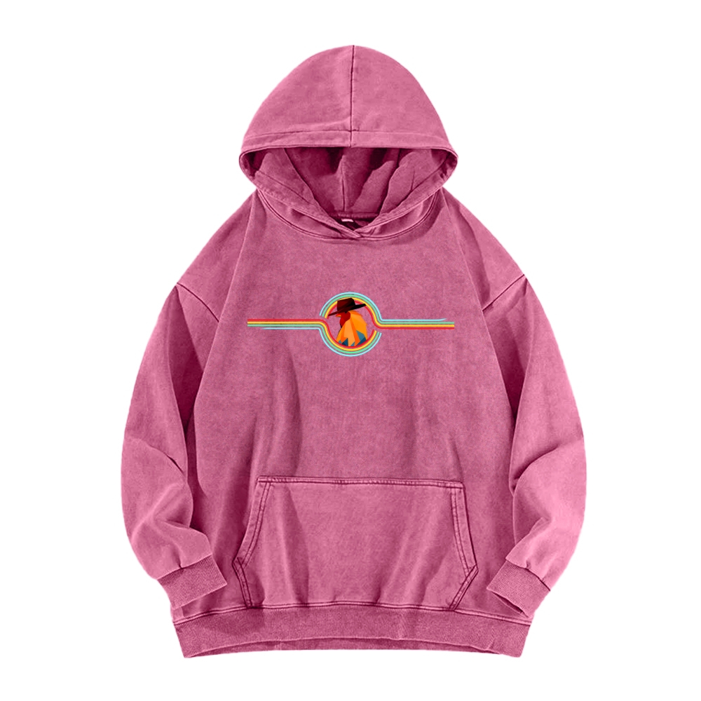 Unisex Washed Hoodie 2512020067