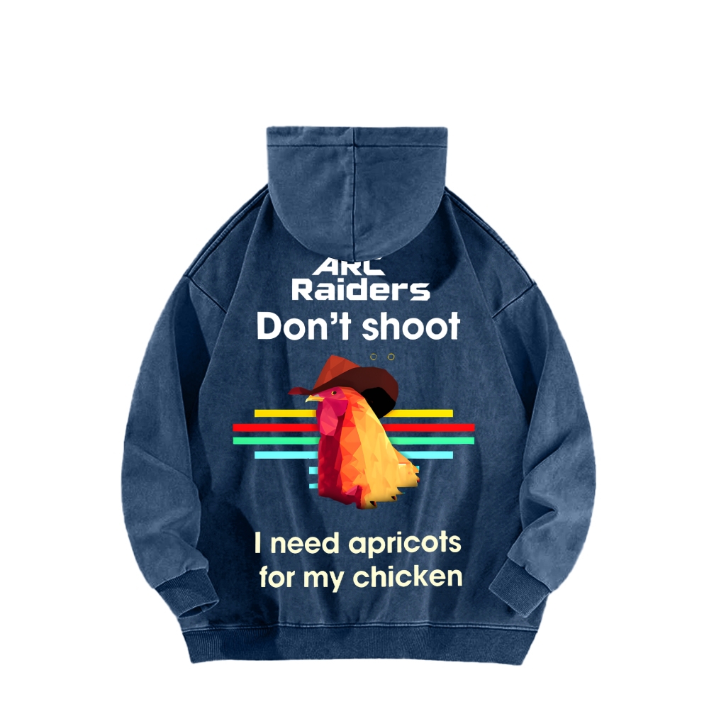 Unisex Washed Hoodie 2512020067