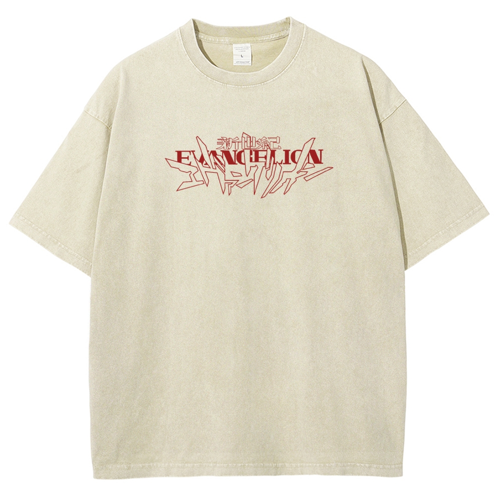 Neon Genesis EvangelionUnisex Fit Washed T-Shirt 2512020729