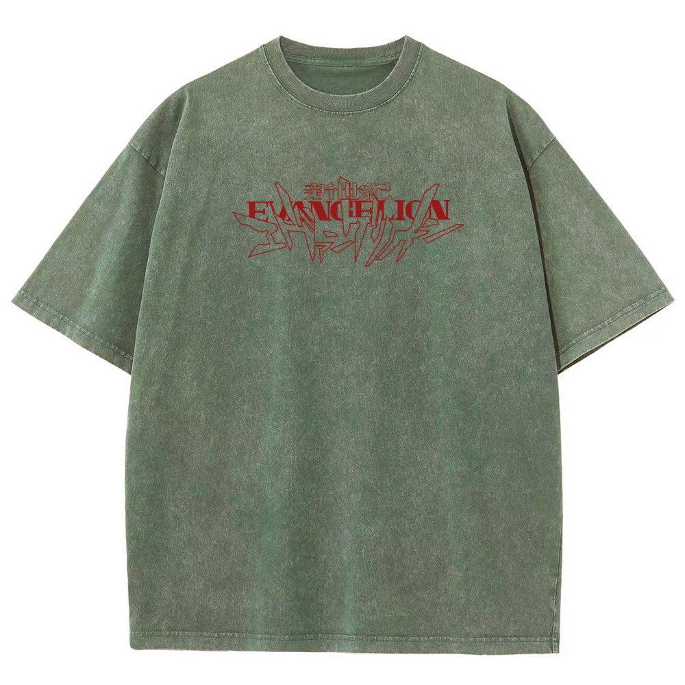 Neon Genesis EvangelionUnisex Fit Washed T-Shirt 2512020729