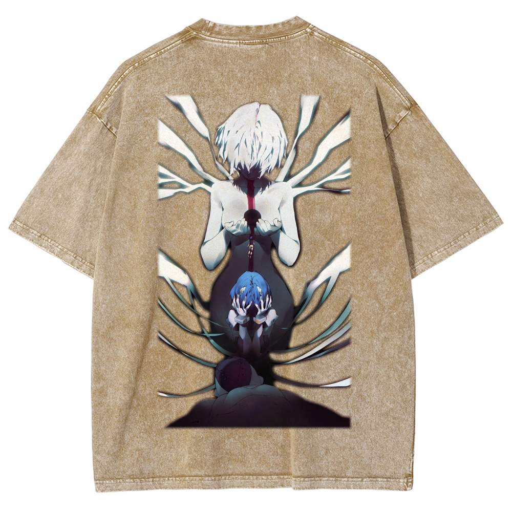 Neon Genesis EvangelionUnisex Fit Washed T-Shirt 2512020851