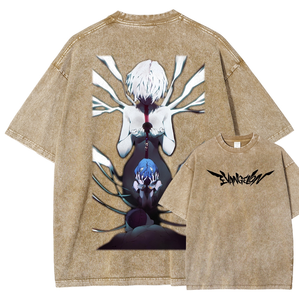 Neon Genesis EvangelionUnisex Fit Washed T-Shirt 2512020851