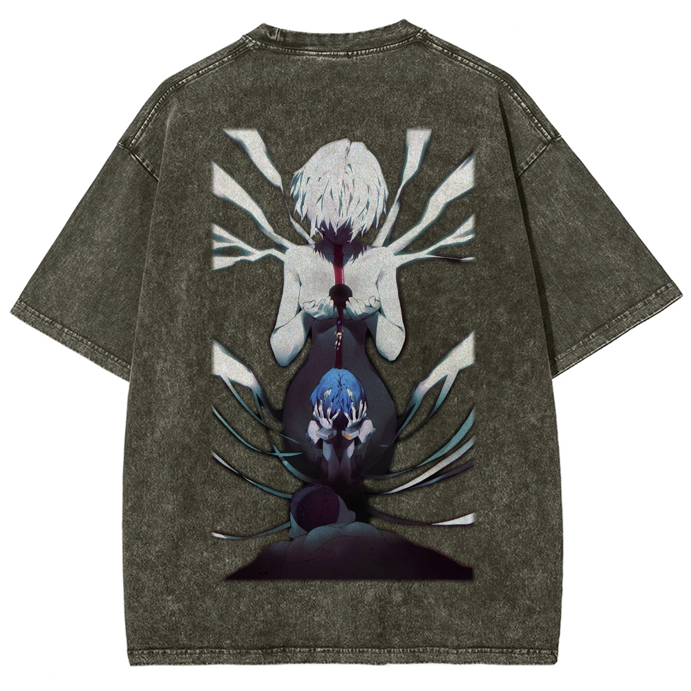 Neon Genesis EvangelionUnisex Fit Washed T-Shirt 2512020851